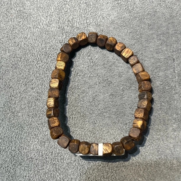 檀木方糖手串5mm-0326