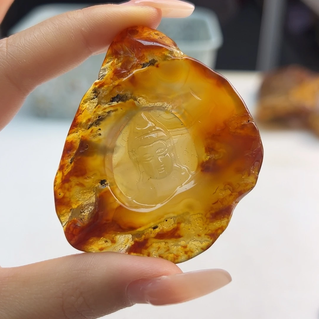 玛瑙/玉髓未镶嵌颈饰