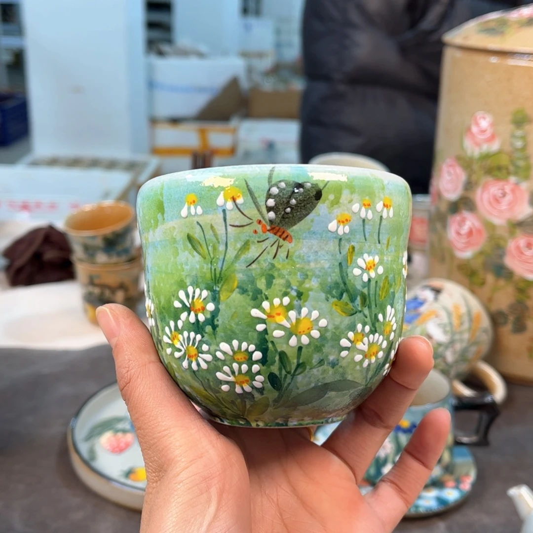 景德镇陶瓷手工杯