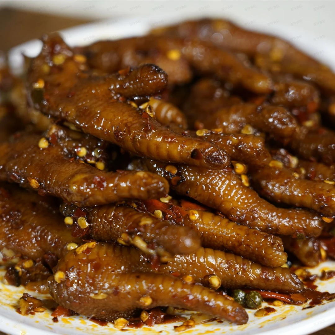 亚玲佤味云南特色小吃糊辣鸡爪带骨香辣爽口过瘾解馋