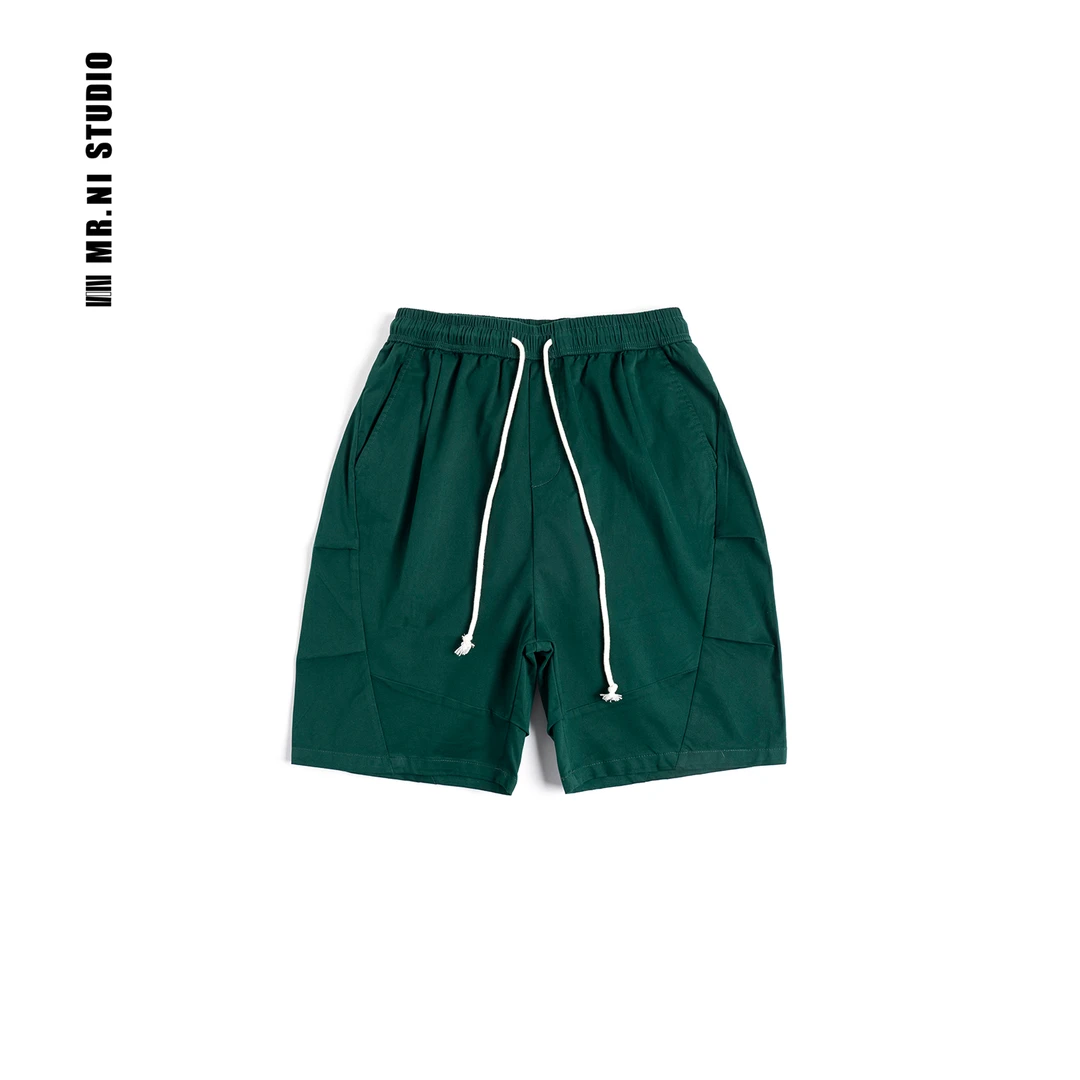 MR.NI/倪先生「唤醒夏日」吸睛元气多巴胺轻量立裁解构弧形弯刀短裤