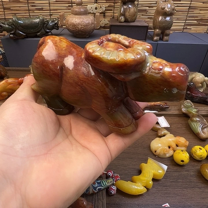 和田玉（糖玉）未镶嵌挂件