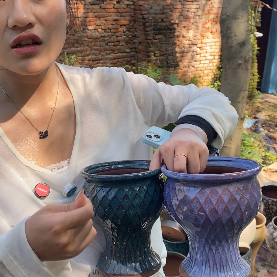 紫砂花盆正品15/18