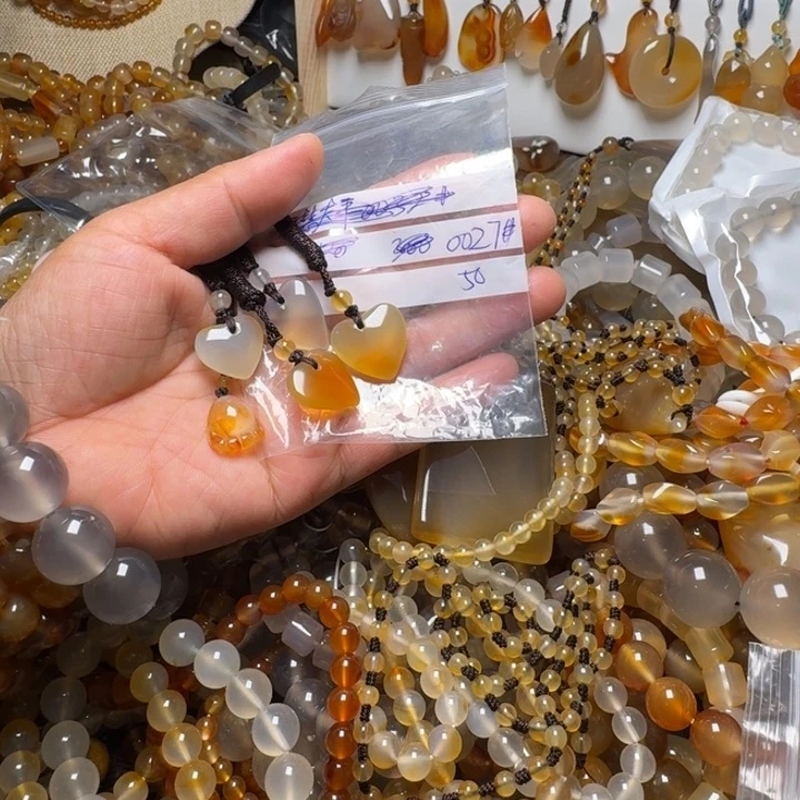 玛瑙/玉髓项链未镶嵌近**尺0027