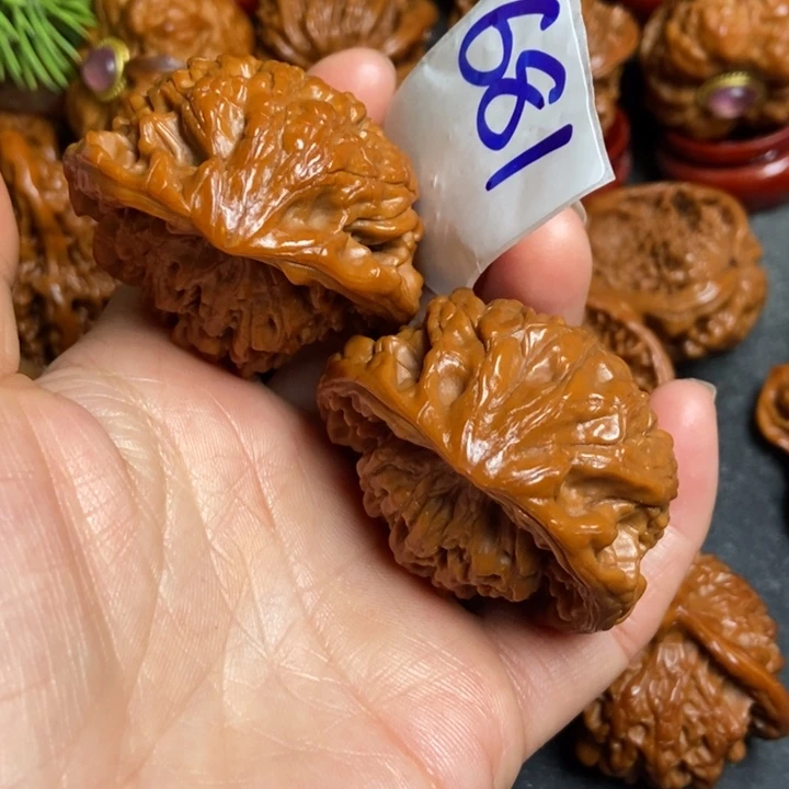 文玩核桃把件蛇681