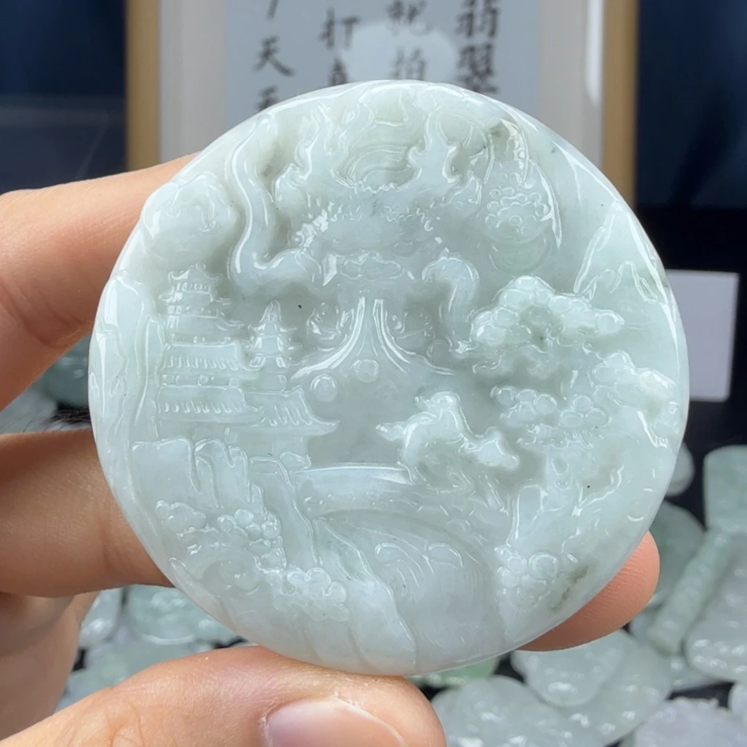 颈饰未镶嵌翡翠翡翠