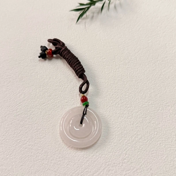 【六六中古】孤品复古翡翠挂件ty3380