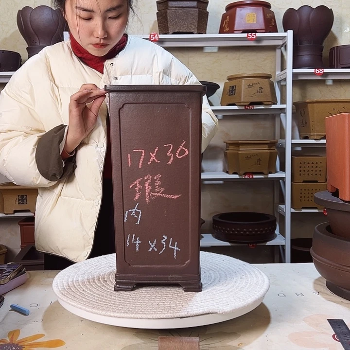 紫砂花盆V**…紫砂花盆