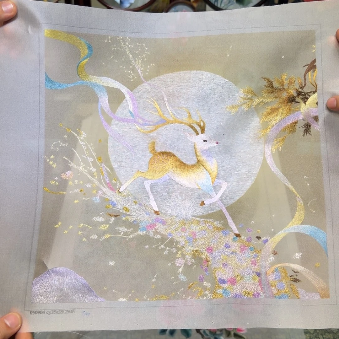 刺绣手工苏绣工艺制作技艺精湛