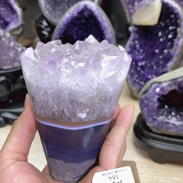 大型摆件（非配饰）紫晶未镶嵌