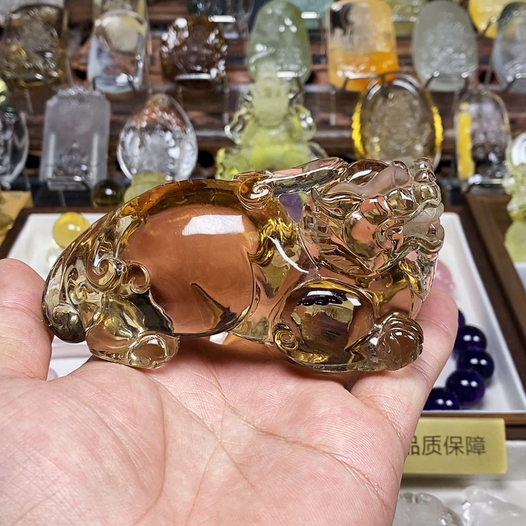 金***‘未镶嵌颈饰水晶天然水晶摆件