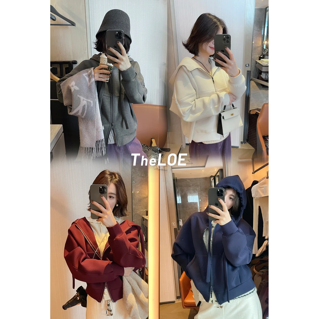 TheLOE/【秋天的第一件卫衣】拉链卫衣外套#LE-9888#LE-3026