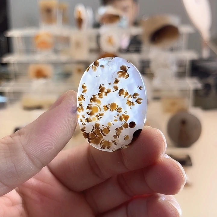 玛瑙/玉髓未镶嵌吊坠(不含链)