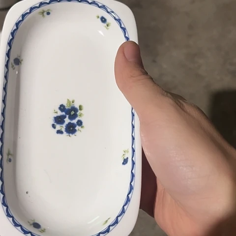 陶瓷碟一个陶瓷陶瓷