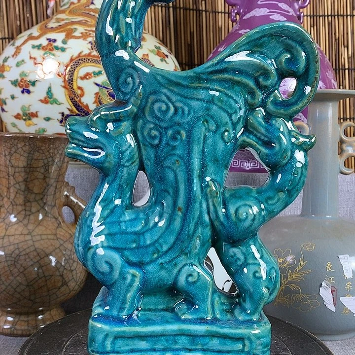 摆件瓷器真的很漂亮的