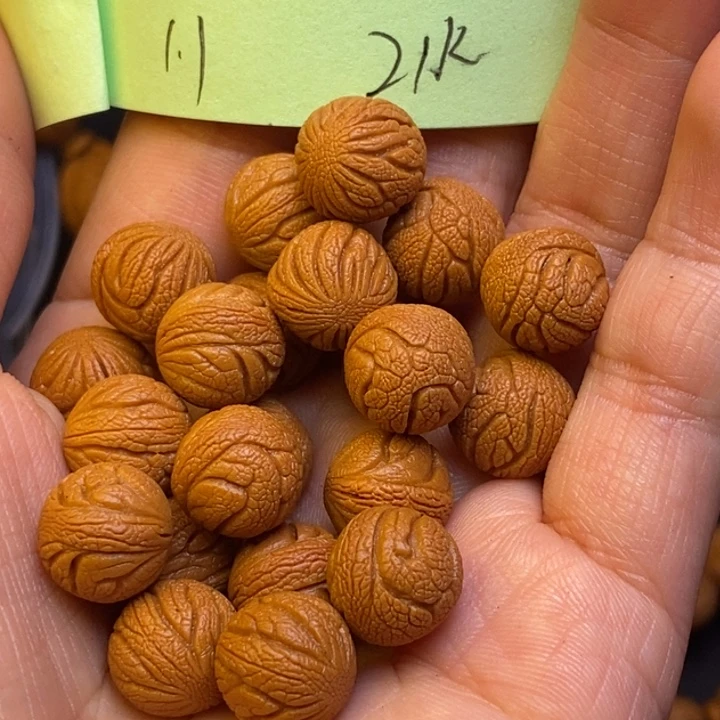 桃核吊坠秦岭龙纹桃核1