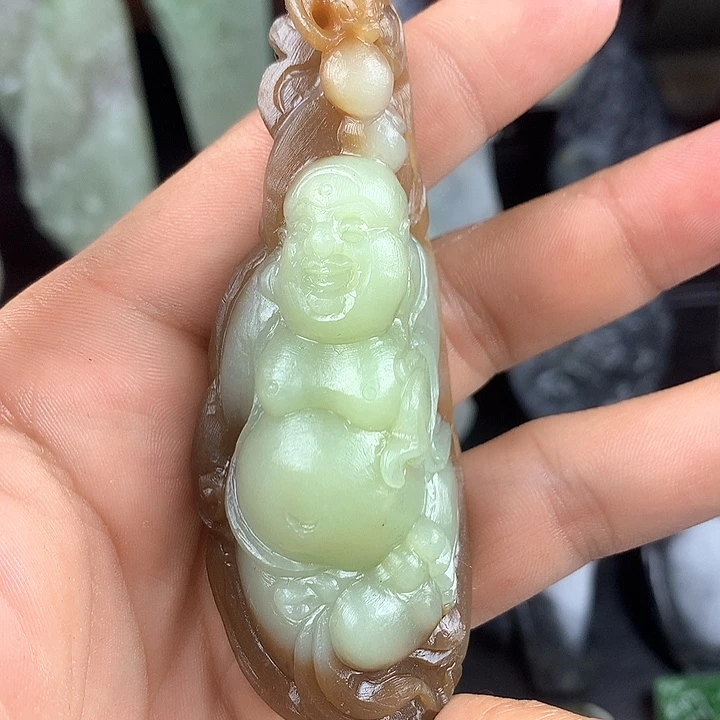 未镶嵌和田玉挂件
