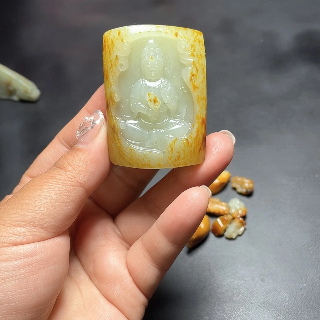 和田玉挂件未镶嵌