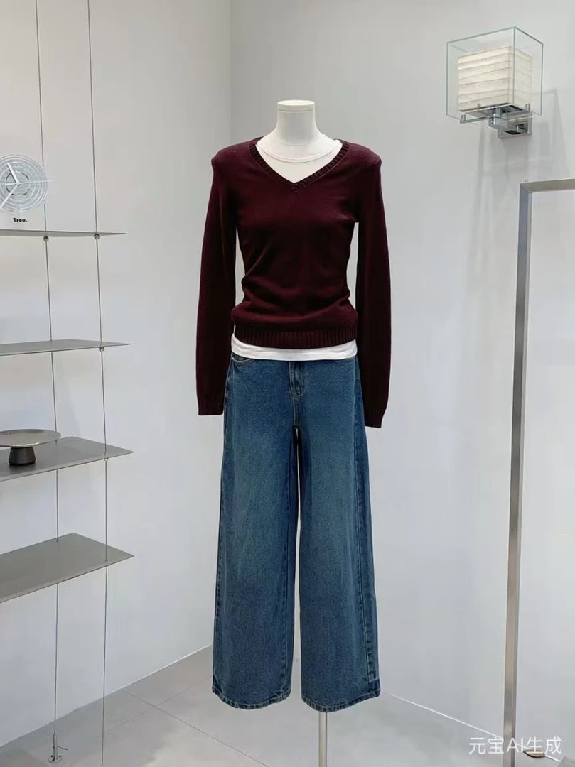 牛仔蓝牛仔裤5198-01-1109