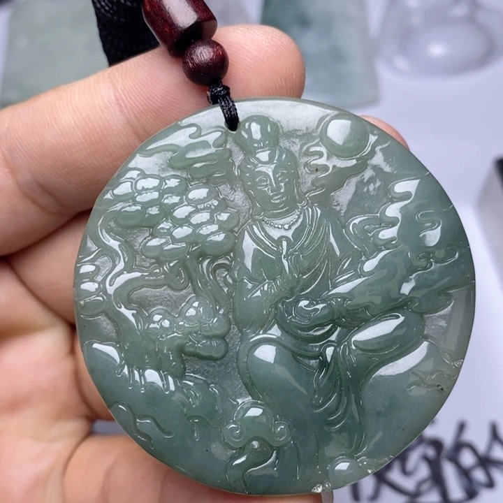 颈饰未镶嵌翡翠翡翠