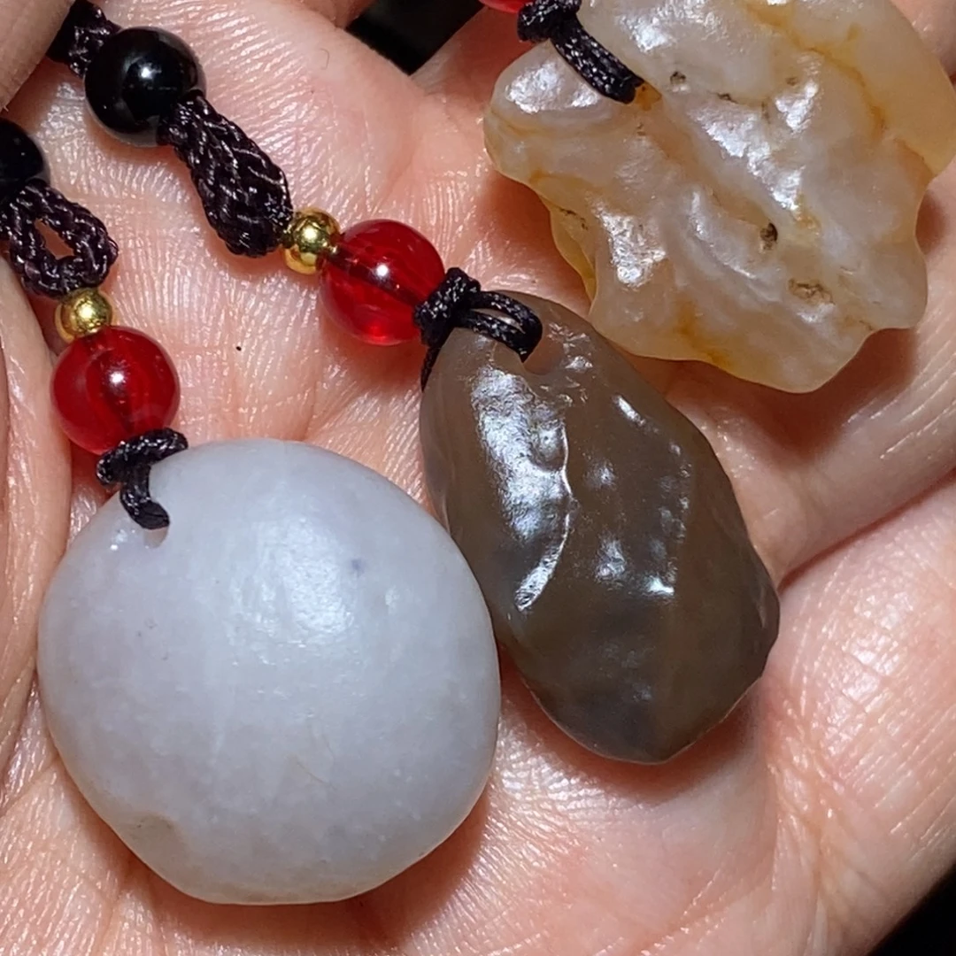 玛瑙/玉髓合金珠宝半成品