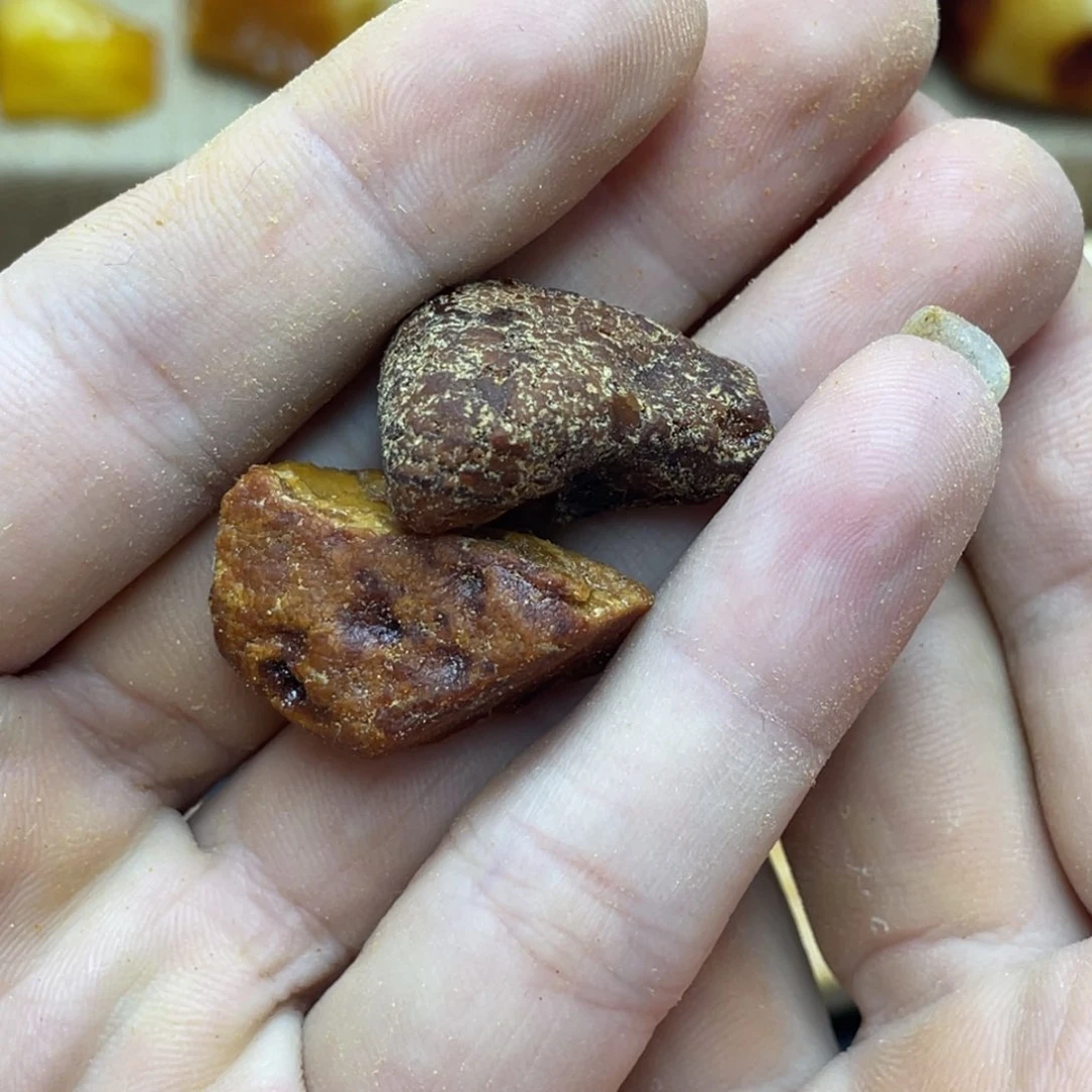 定制琥珀未镶嵌沐*风定制