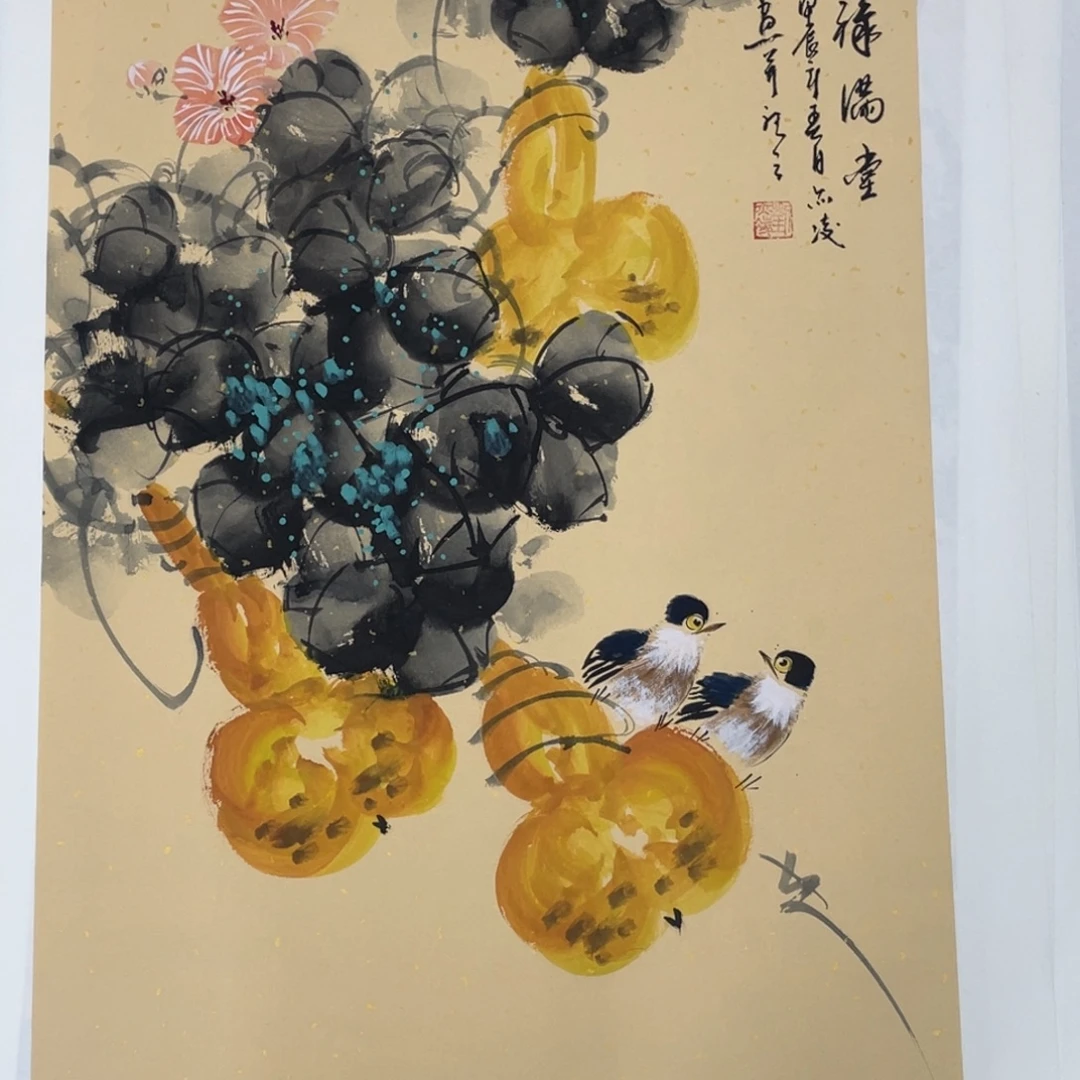 国画刘亦凌老师作品欣赏