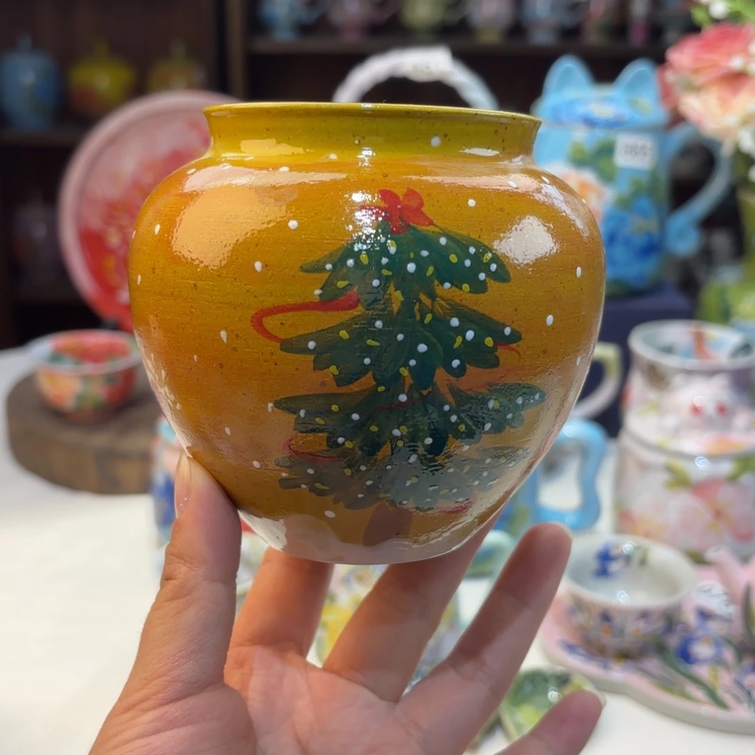 景德镇手绘高温釉下彩陶瓷茶具