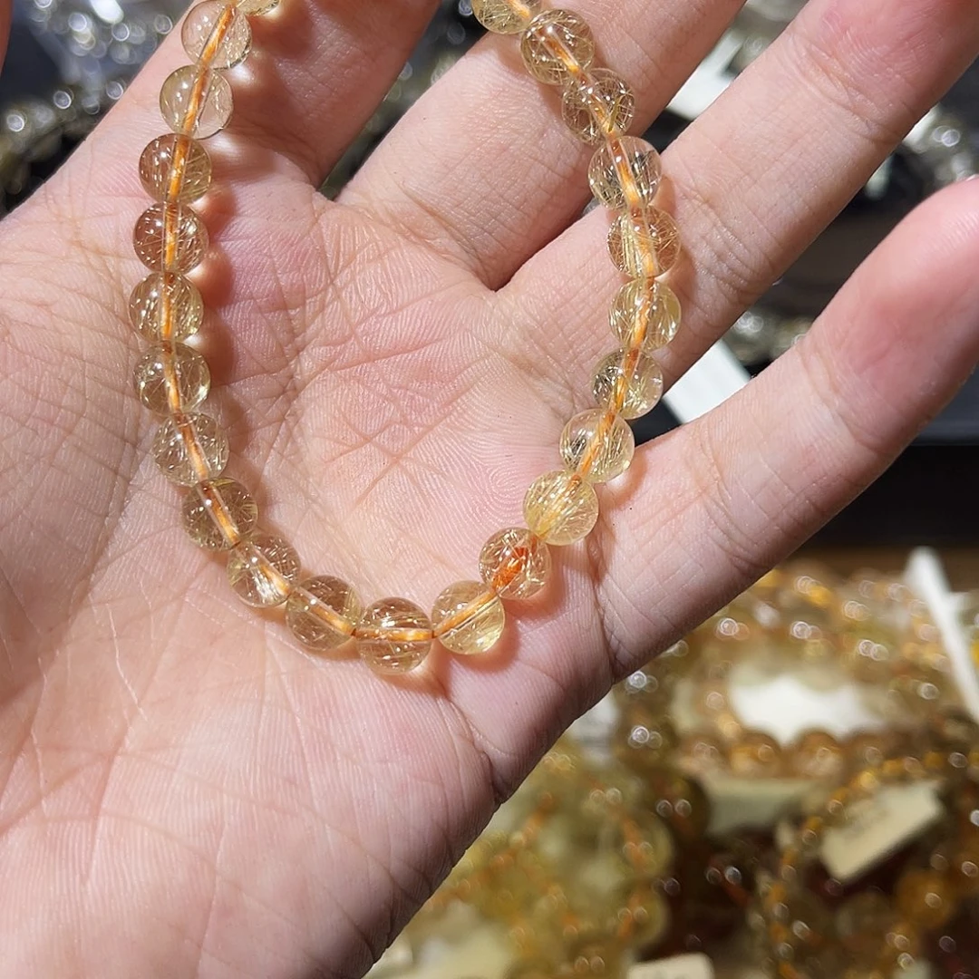 水晶手链未镶嵌f发晶7m