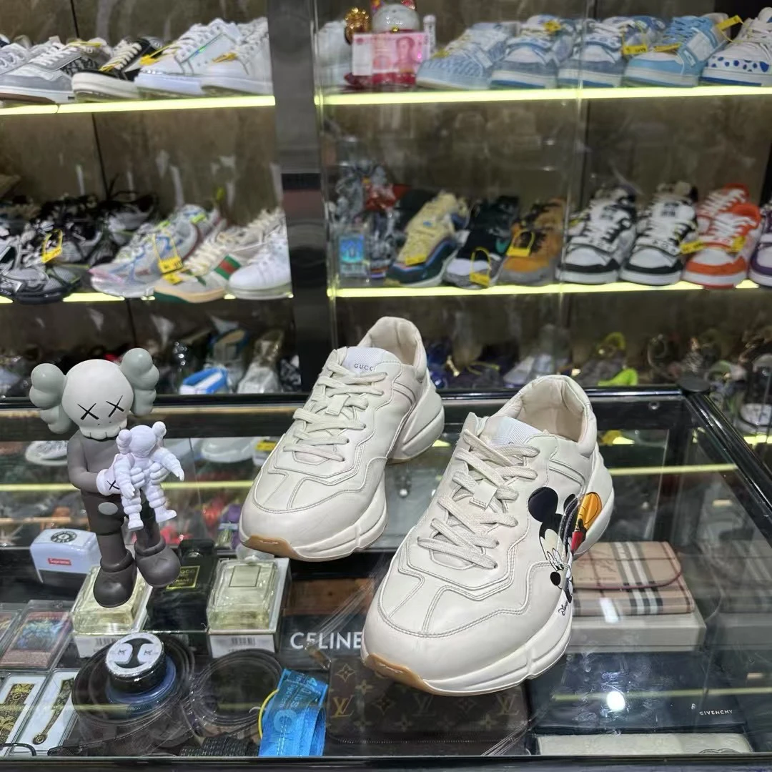 99新 GUCCI/古驰 米奇老爹鞋/42.5码/99新