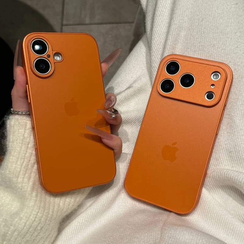 新款高级AG磨砂适用iPhone17pro手机壳苹果16promax全包15简约14