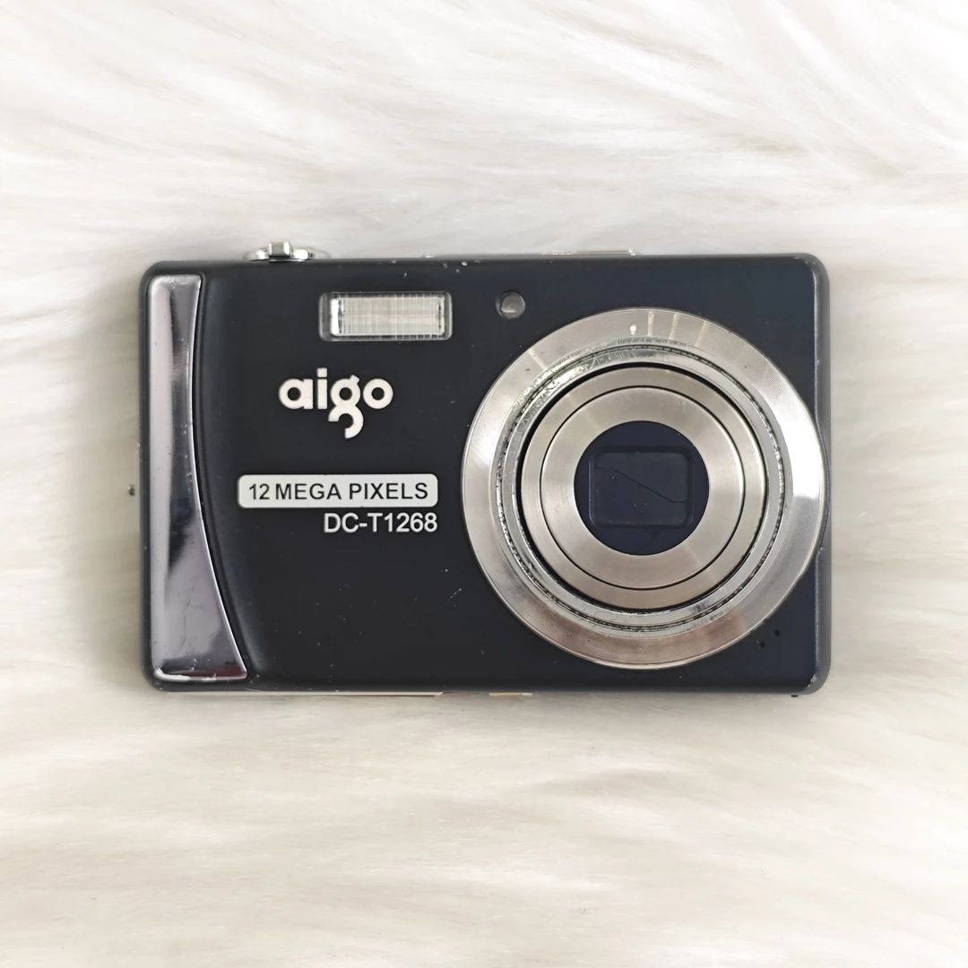 9新 aigo/爱国者 t1268 黑色 出片清晰冷白皮 配件齐全