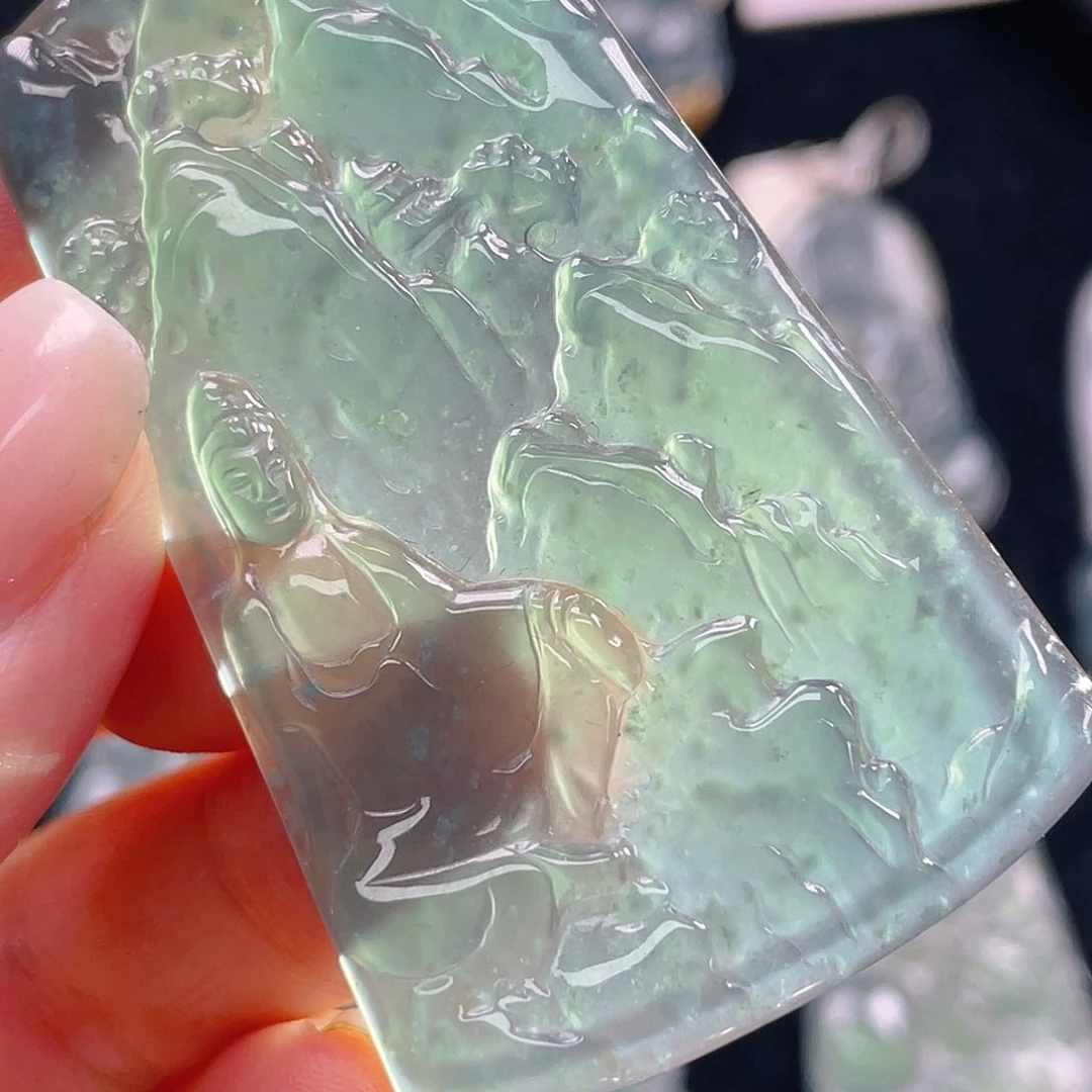 颈饰未镶嵌翡翠2，