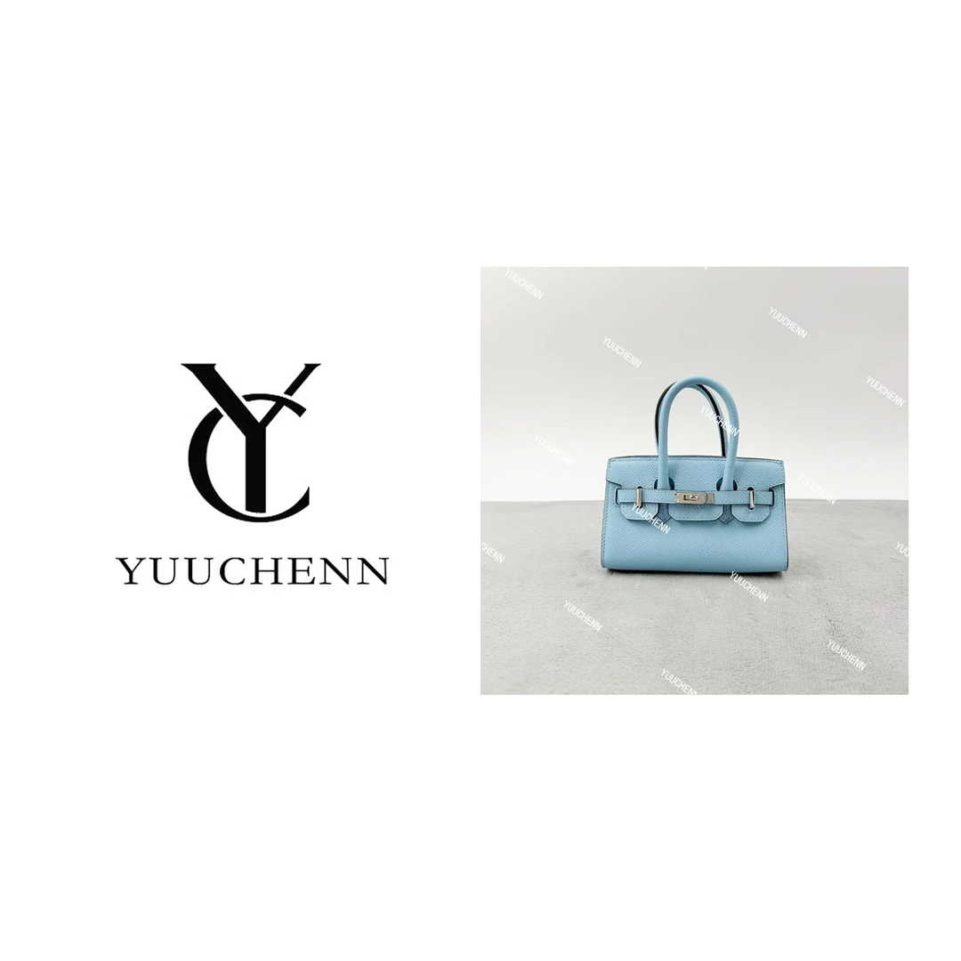 YUUCHENN【birkin】进口牛皮14cm 原创设计高定真皮包 HH6921