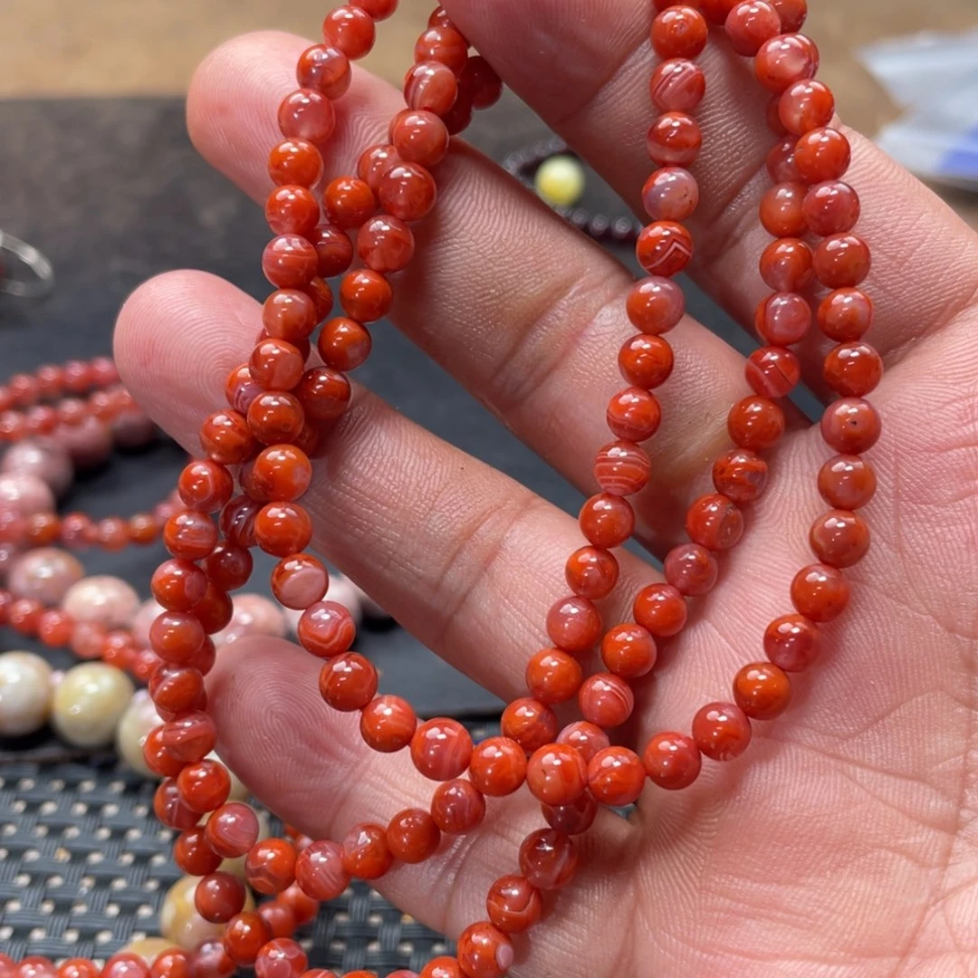 手链未镶嵌南红玛瑙