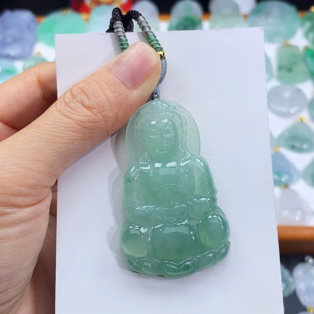 翡翠未镶嵌颈饰翡翠吊坠