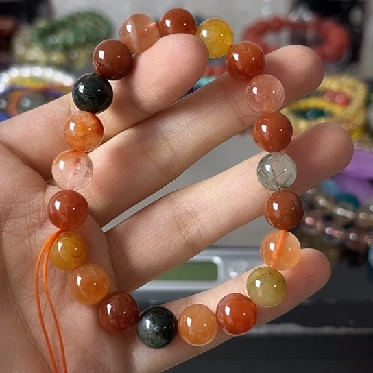 水晶手链未镶嵌矿坑