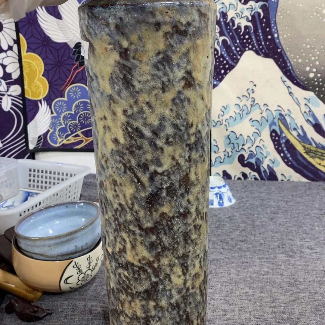 茶杯紫砂非常漂亮好看的花瓶