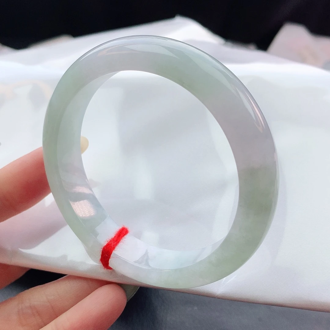 翡翠手镯未镶嵌57圈口140010