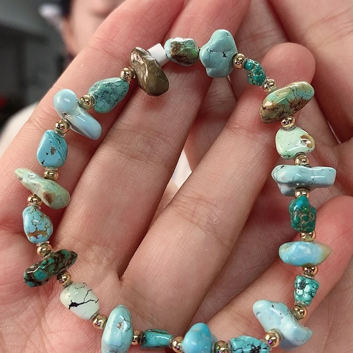 未镶嵌绿松石珠宝奇石