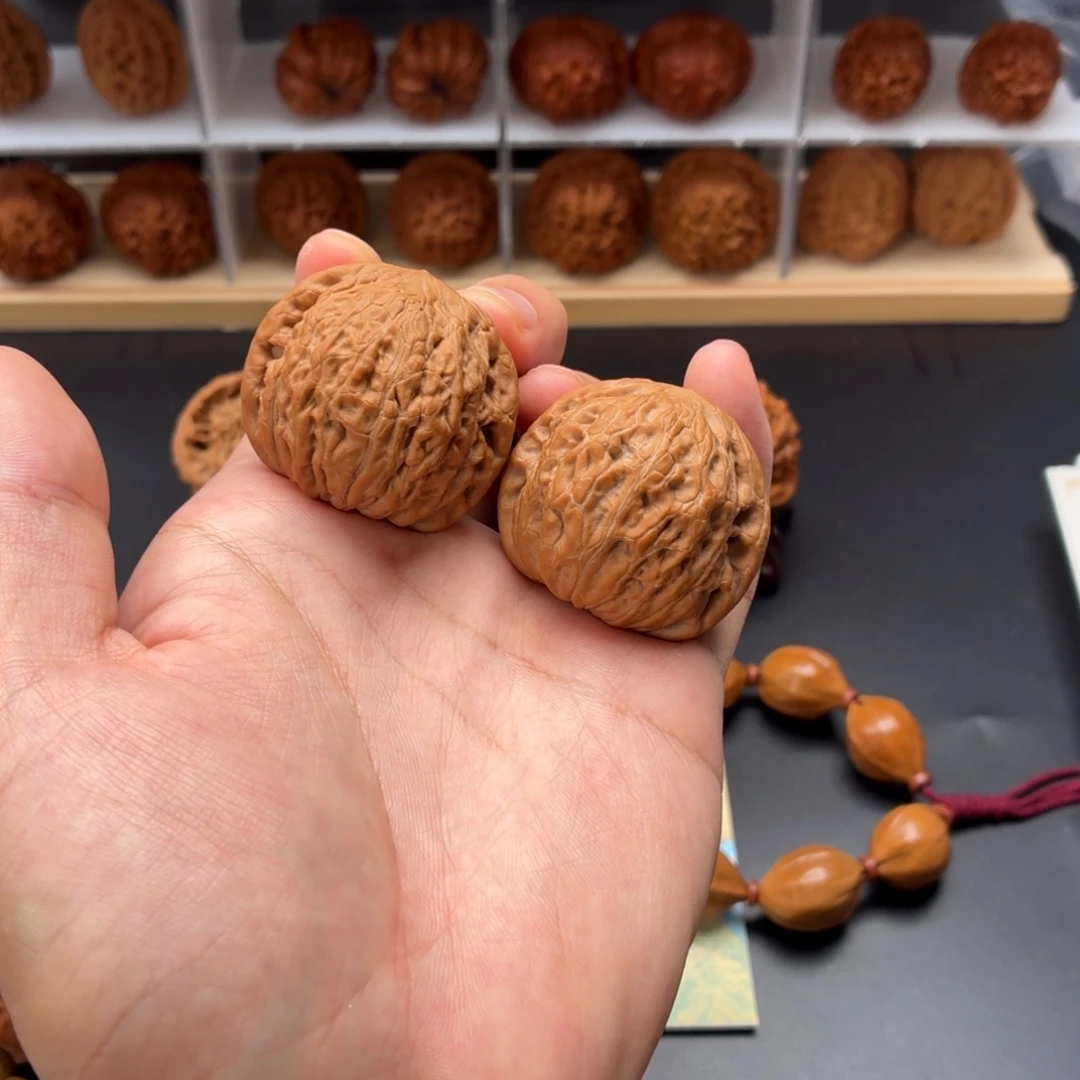 文玩核桃把件好铁锤40全品