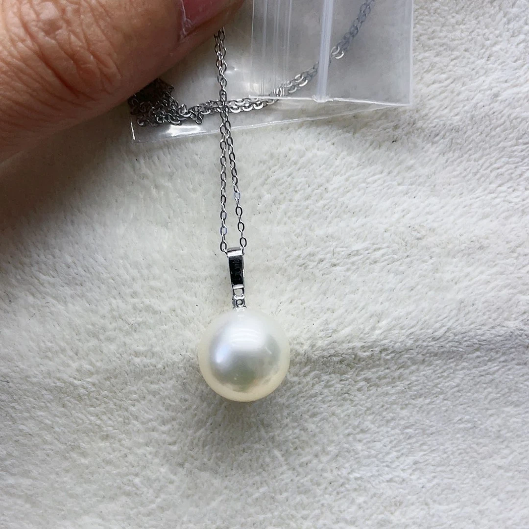 海水珍珠颈饰18K金镶嵌