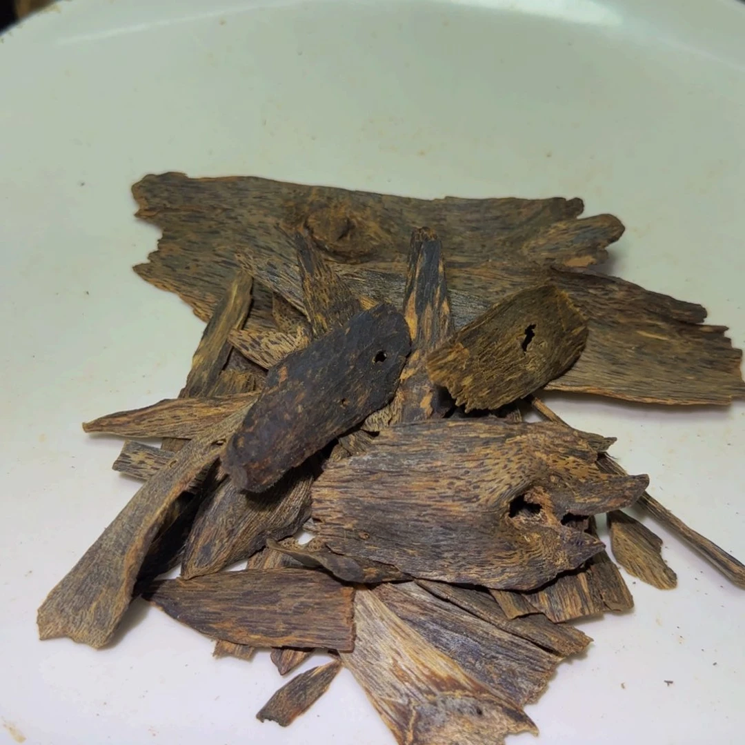 沉香手把件小*沉香奇楠沉水野生老料39克