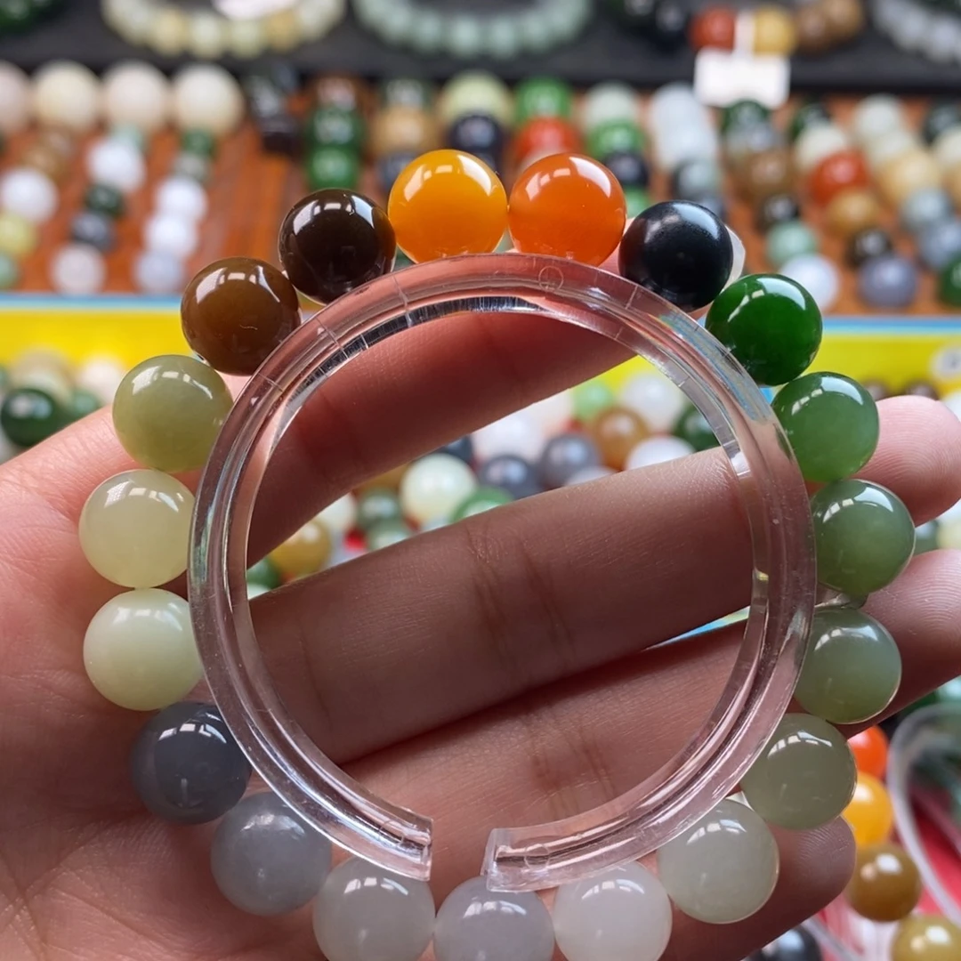 和田玉未镶嵌珠宝奇石福利多宝手串z10