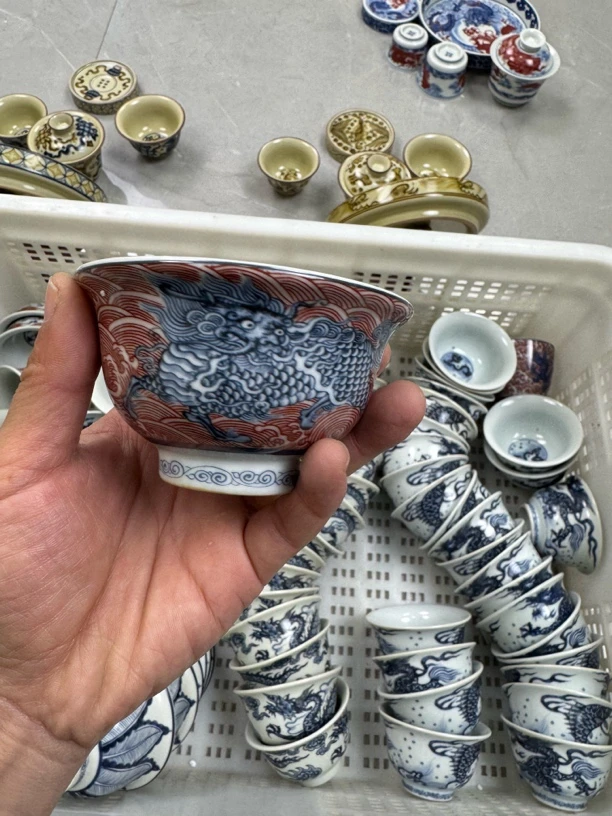 景德镇麒麟踏浪大压手主人杯