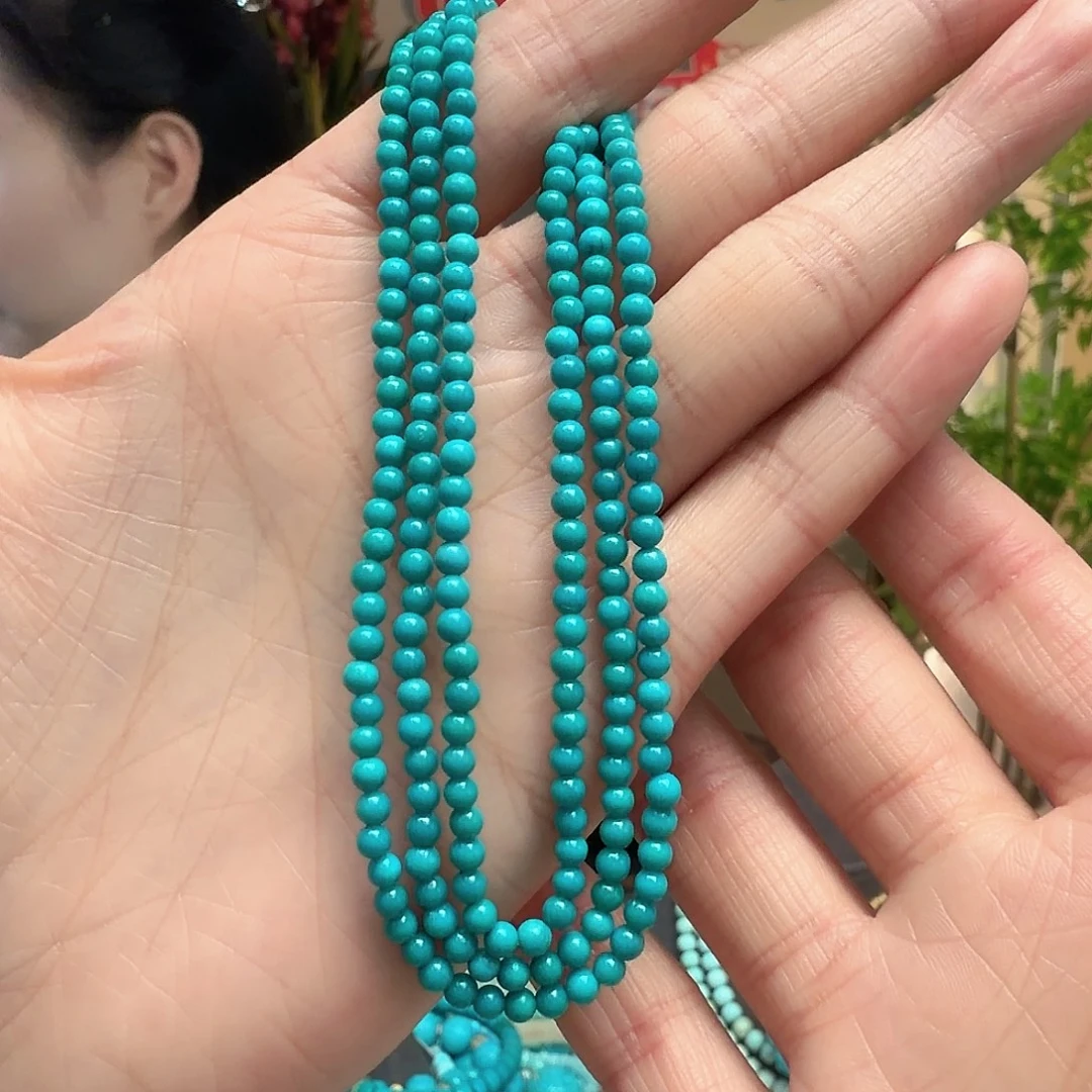 绿松石未镶嵌颈饰