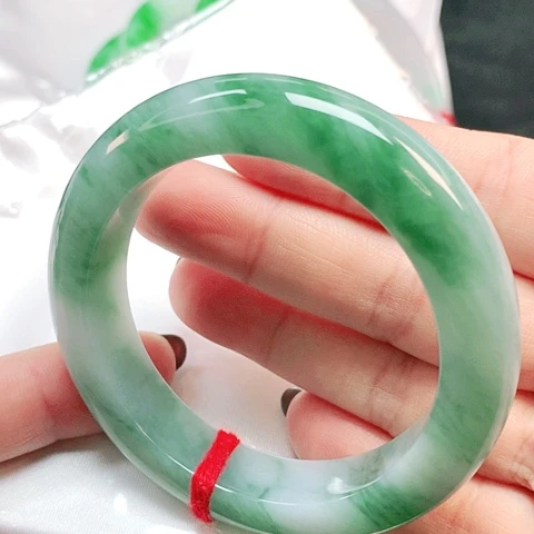 未镶嵌手镯翡翠正圈2866