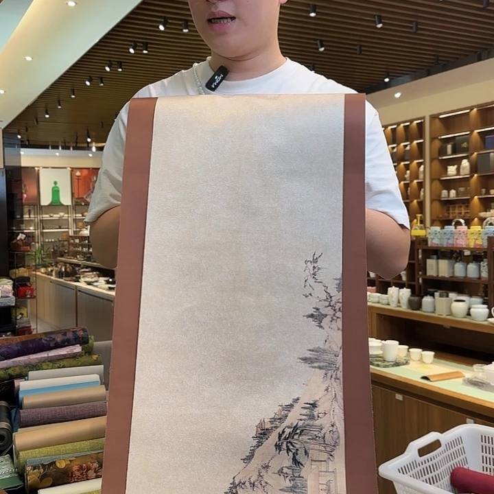 蓝***风两米一防水茶席俩件套