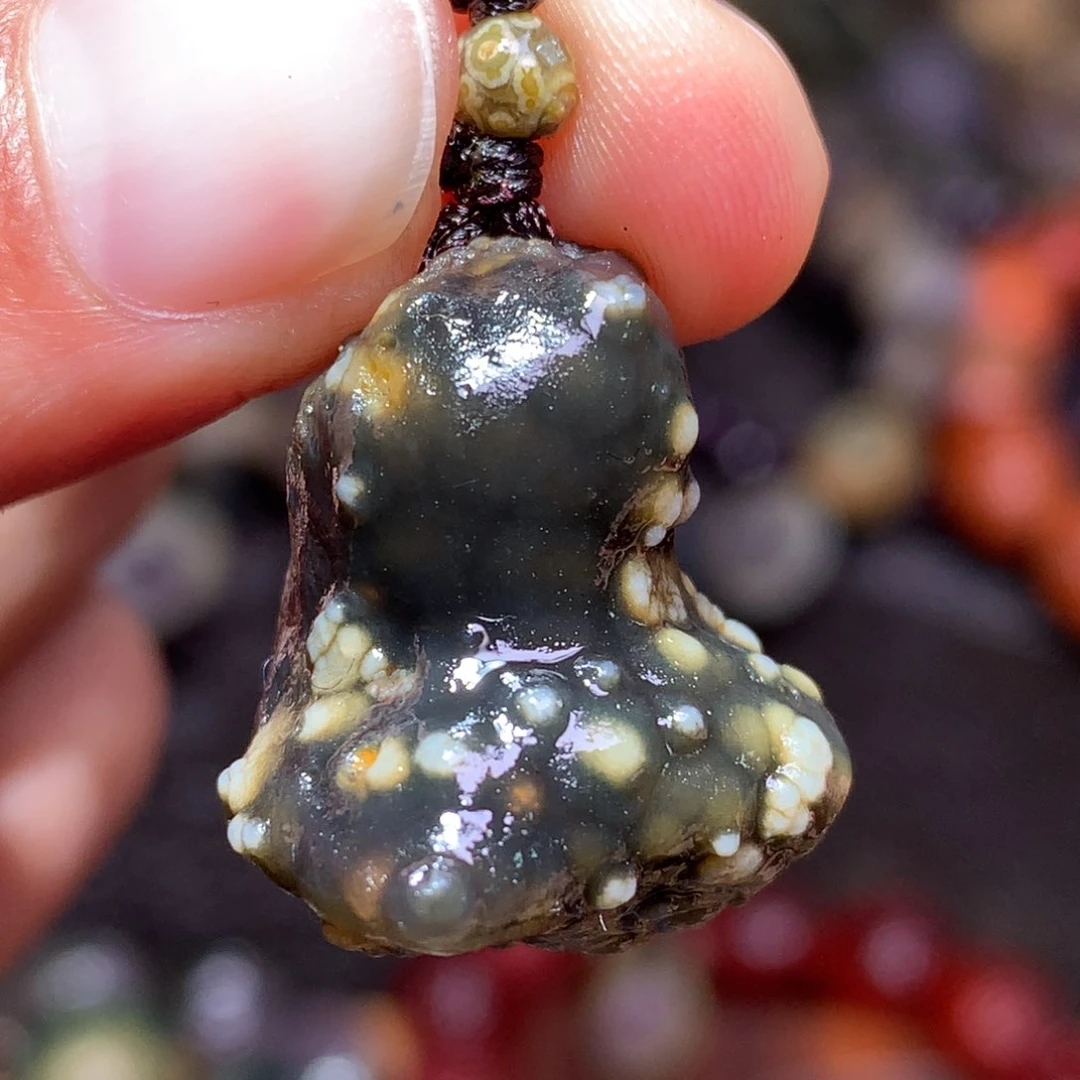 未镶嵌玛瑙/玉髓珠宝半成品