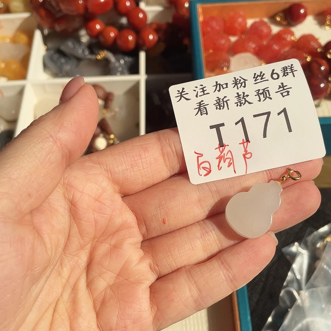 南红玛瑙珠宝半成品未镶嵌T171